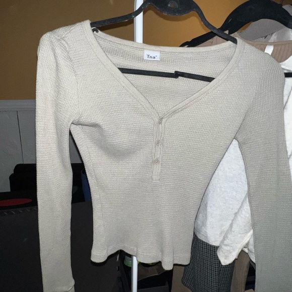 TNA long sleeve t shirt waffle - Picture 2 of 4